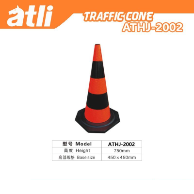 Atli ATHJ-2002 Traffic Safety Cones, Parking Cones with Reflective Collars