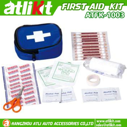 ATLI ATFK-1003 Small first aid kit, Contains 10 products first aid bag in case of emergency, first aid supplies in case of emergency and portable survival kit