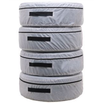 Waterproof White Oxford Fabric Wheel Protective Tire Spare Tire Cover