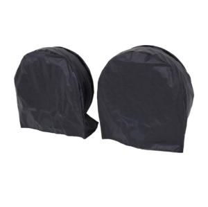 Wheel Covers Waterproof Soft Black Tire Protectors Tire Covers Customized Size RV Tire Cover