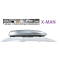 RR1582 X-MAN 450L Car Rooftop Cargo Box Carrier Dual-Side Opening Luggage Storage Box