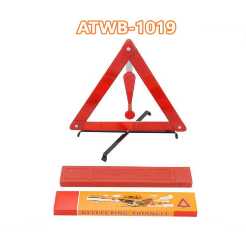 Atli ATWB-1019 car warning sign Car strong Triangle warning stand dangerous failure reflective sign folding Triangle