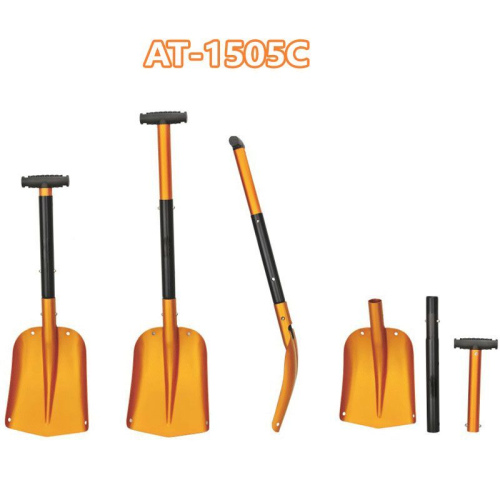 ATLI AT-1505C multifunction folding stainless steel heated snow shovel