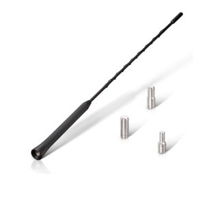 PTAT-005 Universal Vehicle Antenna AM FM Roof Mount Car Radio Antenna Mast Flexible Rubber Antenna