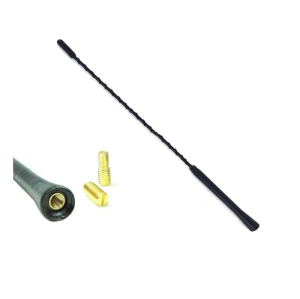 PTAT-007  Universal Black Large 40cm Car Whip Aerial Antenna FM/AM Radio Reception Car Antenna