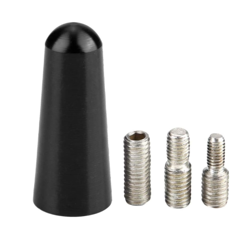 PTAT-012 Car Antenna 3cm Aluminum Alloy Roof Short Rod Antenna Adapter For Car Radio Antenna