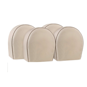 Accessories 4-Pack Heavy Duty Wheel Protectors for Camper Trailer RV Waterproof Tire Covers