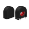 2-Pack Black Waterproof Wheel Covers for RV Wheel Travel Trailer Camper Tire Covers