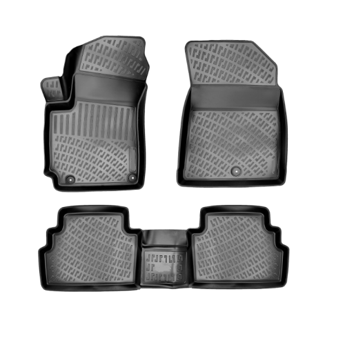 ATCM-1017 All Weather Kia Soul 2020-2025 Floor Mats 3D Custom Car Mat