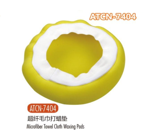 ATLI ATCN-7404 Ultra-Soft Microfiber Wax Applicator Pads Wax Applicator for Cars Wax Applicator microfiber towel cloth waxing pads