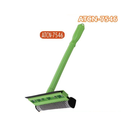 ATLI ATCN-7546 Window Squeegee for Car Windows, 2-in-1 Window Cleaner for Car Windshield, Gas Station, Shower, and Glass  Auto Squeegee
