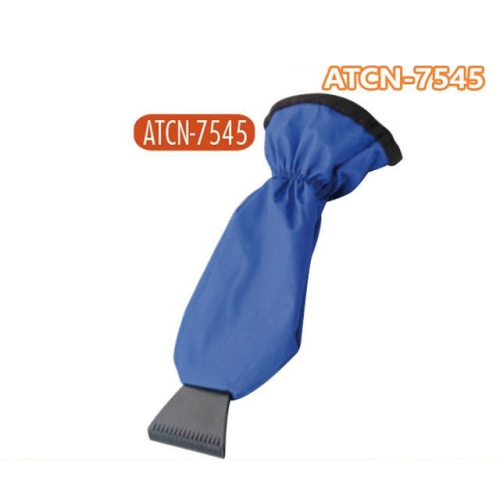 ATLI ATCN-7545 Ice Scraper with Glove - Car Windshield Scraper for Ice and Snow Mitt - Quickly Scrape and Remove Snow While Staying Warm