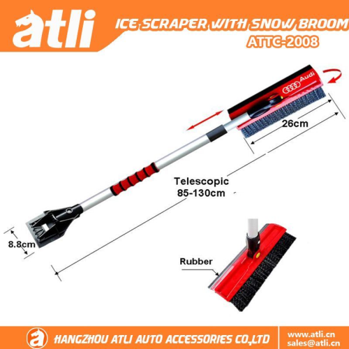 ATLI ATTC-2008 Snow Brush and Ice Scrapers for Car Windshield , 2-in-1 ice scraper & snow brush