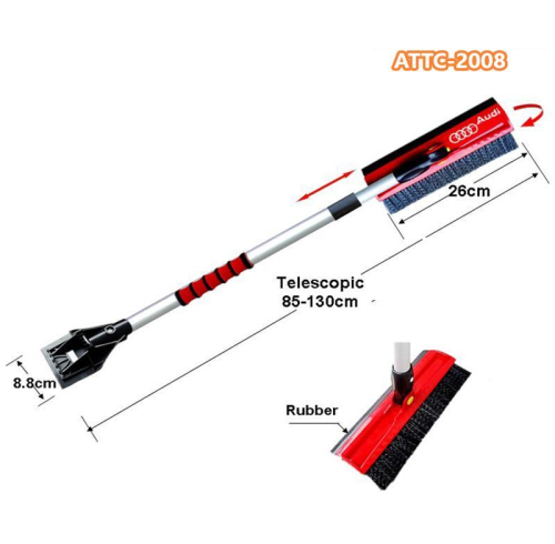 ATLI ATTC-2008 Snow Brush and Ice Scrapers for Car Windshield , 2-in-1 ice scraper & snow brush