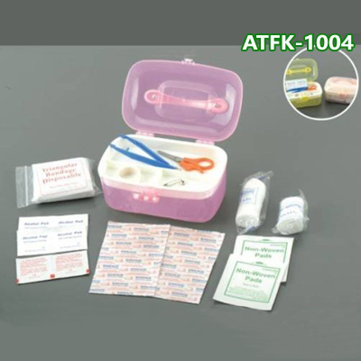 ATLI ATFK-1004 Small first aid kit, 25pcs of first aid bag in case of emergency, first aid supplies in case of emergency and portable survival kit