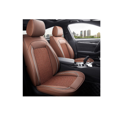 ATSC-1032 Driver Car Cushion Ice Silk Universal Set Breathable Sweat Proof Car Seat Cushion