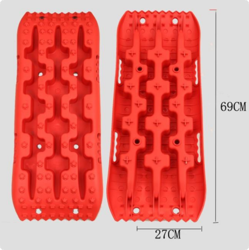 Atli CT2136 Off-Road Traction Boards Mini, 2PCS & Carry Bag, Recovery Tracks Mat, Tire Traction Pads Tire Ladder