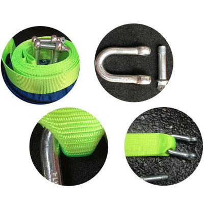 Atli RR7147 5000 LBS Tow Rope Metal Safety Hooks Car Heavy Duty Recovery Rope for Trailers Securing Items and Farm Cleaning