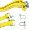 Atli RR7147 5000 LBS Tow Rope Metal Safety Hooks Car Heavy Duty Recovery Rope for Trailers Securing Items and Farm Cleaning
