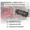 7 Pin Trailer Plug Socket,12V 7 Pole Male and Female Connector with Rubber Gasket for Caravan,Trailer,Truck,RV,Trailer Accessories Adapter