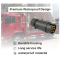 7 Pin Trailer Plug Socket,12V 7 Pole Male and Female Connector with Rubber Gasket for Caravan,Trailer,Truck,RV,Trailer Accessories Adapter