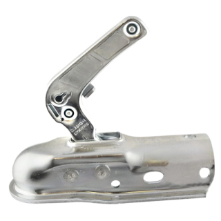 Heavy Duty Cast Steel 50mm Coupling for min 50mm Square Tube Drawbars