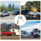 2PCS Trailer Hitch Coupling Lock with 4 Keys for Secure Towing, Compatible with 50mm Couplings Erde Daxara Maypole Trailers Heavy Duty Copper Caravan Hitch Lock Cylinder Pressed Steel Unbraked Heads