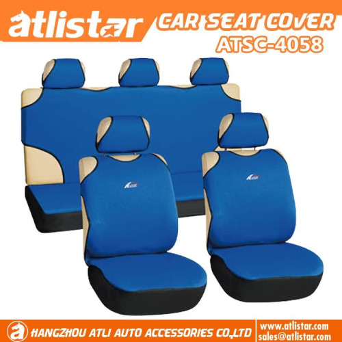 ATSC-4058  Full Set Universal Water Resistant Comfort Automotive 5 Seat Velet Seat Covers