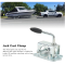 Jack Clamp Trailer Pipe Clamp Trailer Jack Wheel Clamp Jack Wheel Split Clamp Jockey Wheel Split Clamp Prop Stand Support Mount for 48mm/1.89in Pipe Diameter for Trailer RV
