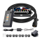 7 Way Trailer Cord and 7 Gang Junction Box Kit with 12V Breakaway Switch and Plug Holder Heavy Duty 8 FT Trailer Wiring Harness Kit for Trailers RVs Campers