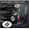 Semi Truck Air Lines Kit 12 FT 3 in 1 ABS Electric Power Line Air Hoses with Gladhands, Handles, Holder and Tender Spring Kit for Semi Truck Trailer Tractor