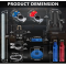 Semi Truck Air Lines Kit 12 FT 3 in 1 ABS Electric Power Line Air Hoses with Gladhands, Handles, Holder and Tender Spring Kit for Semi Truck Trailer Tractor