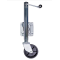 Bolt On Boat Trailer Jack with Wheel | Heavy-Duty | Side Mount Swivel Tongue | Side-Wind Crank | 10