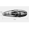 ATLI-ATVC1010 Wet & Dry Car Vacuum Cleaner, Portable Cordless Handheld Vacuum for Cars and Home - Dual Use Small Vacuum Cleaner with Strong Suction