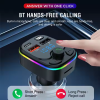 ATLI ATCBS-1014 Bluetooth Car MP3 Player with Hands-Free Calling - FM Transmitter & 3A Fast USB Charger for Cars, Trucks, SUVs