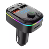 ATLI ATCBS-1014 Bluetooth Car MP3 Player with Hands-Free Calling - FM Transmitter & 3A Fast USB Charger for Cars, Trucks, SUVs