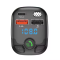 ATLI ATCBS-1014 Bluetooth Car MP3 Player with Hands-Free Calling - FM Transmitter & 3A Fast USB Charger for Cars, Trucks, SUVs