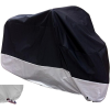 ATCZ-4755 All Season Black Waterproof Sun Motorcycle Cover