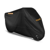 ATCZ-4755 All Season Black Waterproof Sun Motorcycle Cover