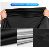 ATCZ-4755 All Season Black Waterproof Sun Motorcycle Cover