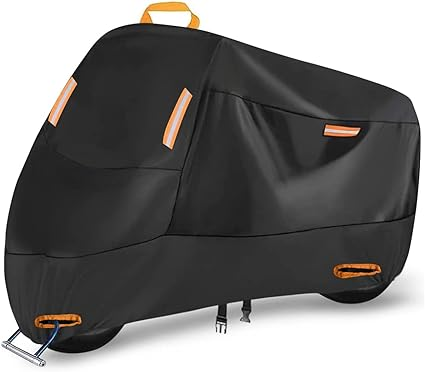 ATCZ-4757 Motorcycle Cover Waterproof Outdoor for Touring Cruiser