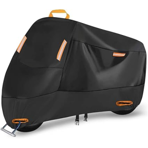 ATCZ-4757 Motorcycle Cover Waterproof Outdoor for Touring Cruiser