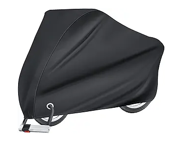 ATCZ-4758 Bike Cover Outdoor Waterproof Bicycle Covers Rain Sun UV Dust Wind Proof with Lock Hole