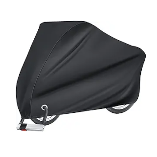 ATCZ-4758 Bike Cover Outdoor Waterproof Bicycle Covers Rain Sun UV Dust Wind Proof with Lock Hole