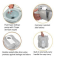 ATLI-1010T ATLI Portable RV Toilet Camping Caravan Outdoor