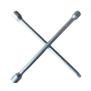 ATLI ATCW-2009 Heavy Duty Cross Wrench - Tire Change Tool for Cars/Trucks/SUVs, Forged Steel Wheel Lug Nut Wrench