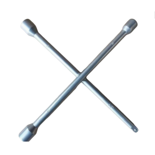 ATLI ATCW-2009 Heavy Duty Cross Wrench - Tire Change Tool for Cars/Trucks/SUVs, Forged Steel Wheel Lug Nut Wrench