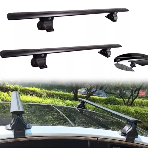 RR1229 Aluminum Universal Crossbars Roof Rack Adjustable Roof Cross Bars Fits Most Vehicles