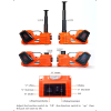 AtliFix ATEHJ-3520 12v DC Electric Hydraulic Jack and Wrench tools kit Tire Pump and LED Flashlight 2 in 1 Set Electric Car Jack