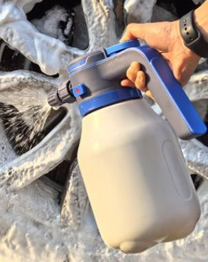 ATLI ATCN-7946 Rechargeable Electric High Pressure Spray Bottle for Car Wash & Home Cleaning, 2000ml Handheld Foam Sprayer